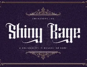 Shiny Kage font