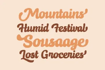 Choco Taste font