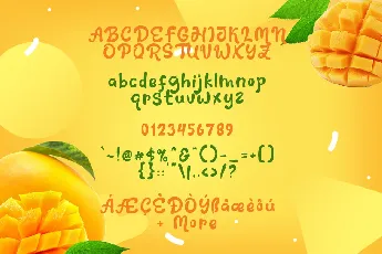 Fresh Mango font