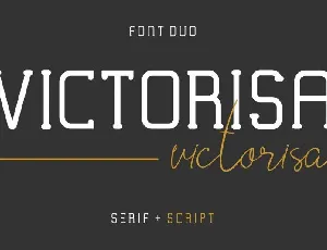 Victorisa Typeface font