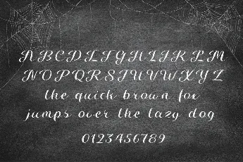 Halloween in Autumn font