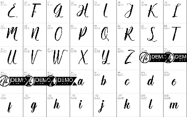 Mark Hayes Demo font