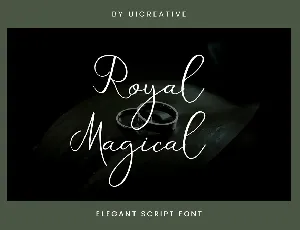 RoyalMagical font