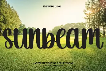 Sunbeam Script font