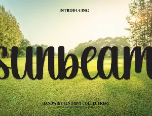 Sunbeam Script font