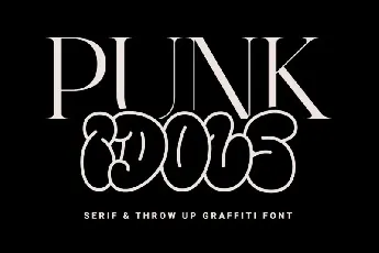 Punk Idols font