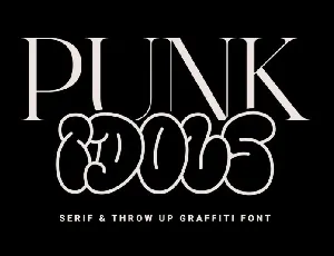 Punk Idols font