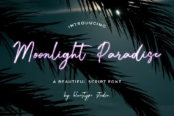 Moonlight Paradise font