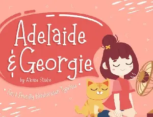 Adelaide Georgie Display font