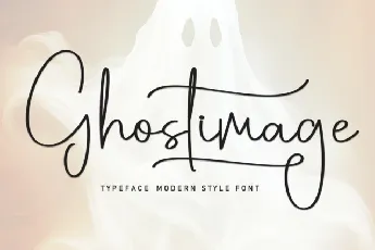 Ghostimage Script font