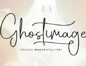 Ghostimage Script font