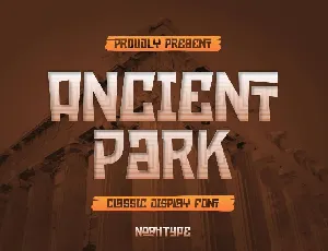 Ancient Park font