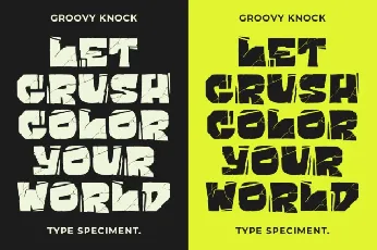 Groovy Knock font