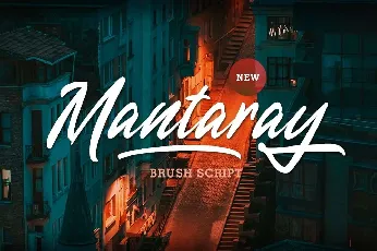 Mantaray font