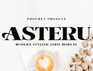 Asteru font