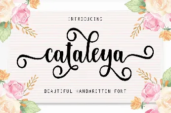 Cataleya Script font