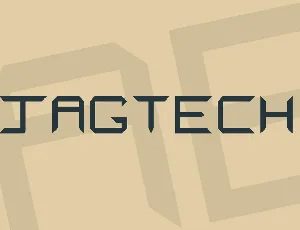 JAGTECH font