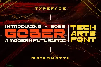 Gober font