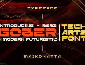 Gober font