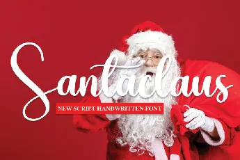 Santaclaus Script font