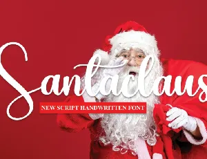 Santaclaus Script font