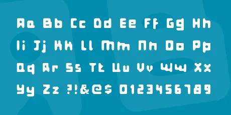 Fat Pixels font