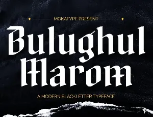 Bulughul Marom font