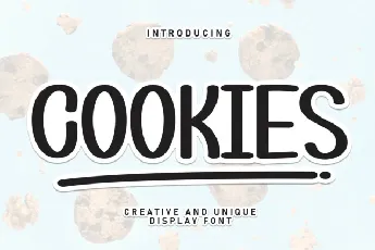 Cookies Script Display font