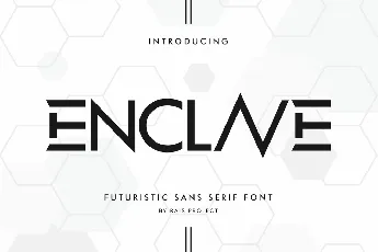 Enclave Demo font