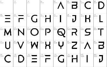 Enclave Demo font