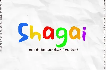 Shagai font