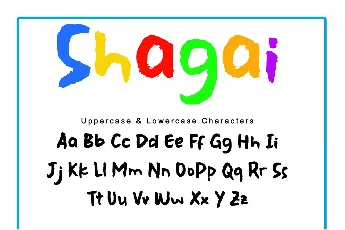 Shagai font