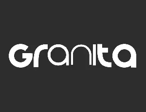 Granita Demo font