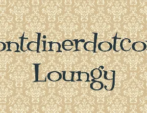 Fontdinerdotcom Loungy