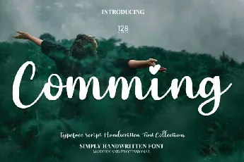 Comming Script font