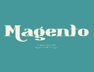 Magento font