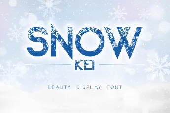 Snow Kei Typeface font