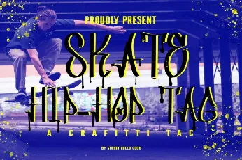 Skate Hip-Hop Tag font