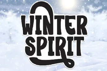 Winter Spirit Script font