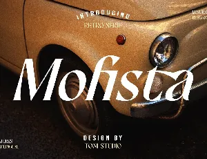 Mofista font