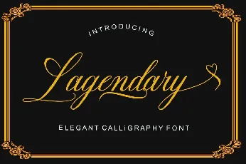 Lagendary font