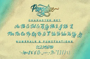 Paradise Love font