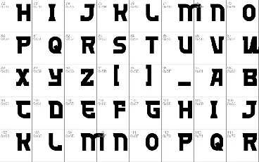 FINALIZED font