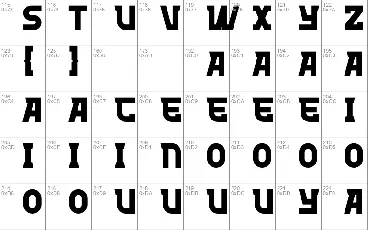 FINALIZED font