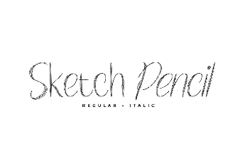 Sketch Pencil font