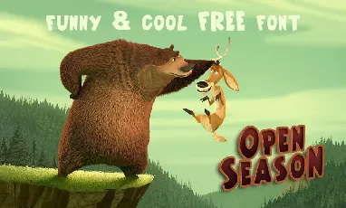 Open Season font