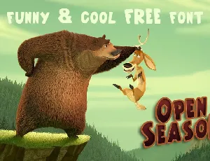 Open Season font