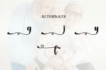 Heredity Script font