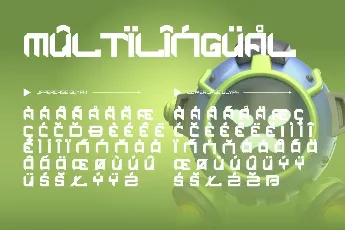 Vandroit font