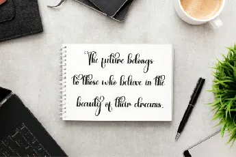 Hunting Calligraphy font